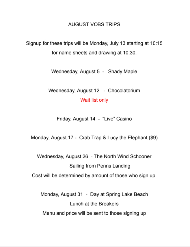 august trips 26